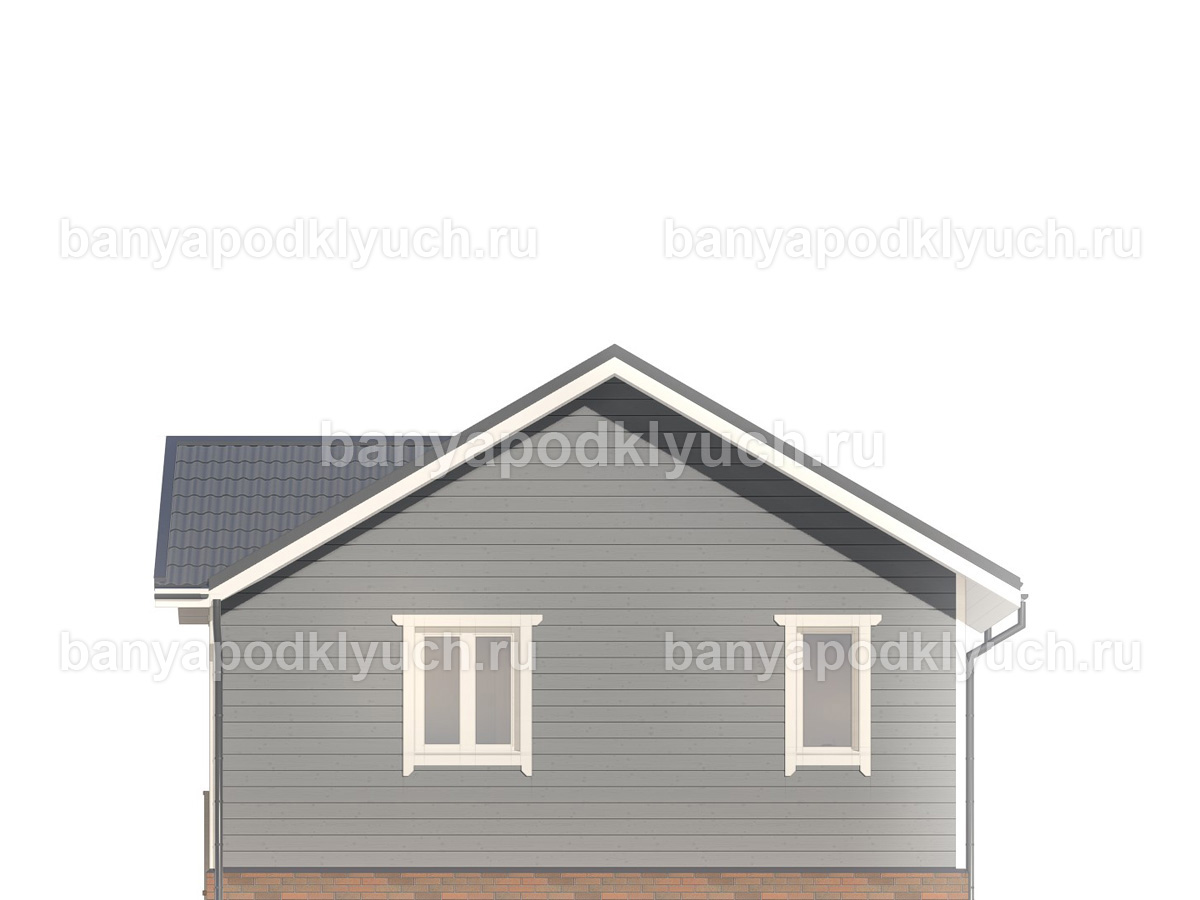 Каркасная баня 10.5x7 м Каркасная баня 10.5x7 м